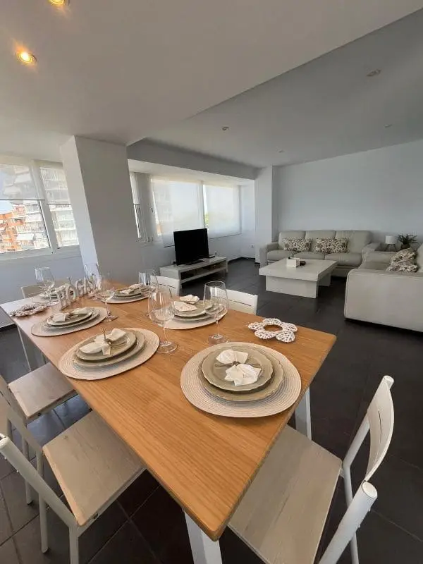Apartamento Playa Muchavista El Campello 100m2 3 habitaciones Vistas al Mar
