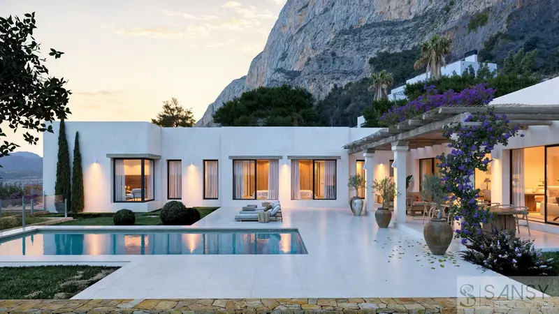 Villa de Lujo en Jávea con Vistas al Montgó - Piscina Privada