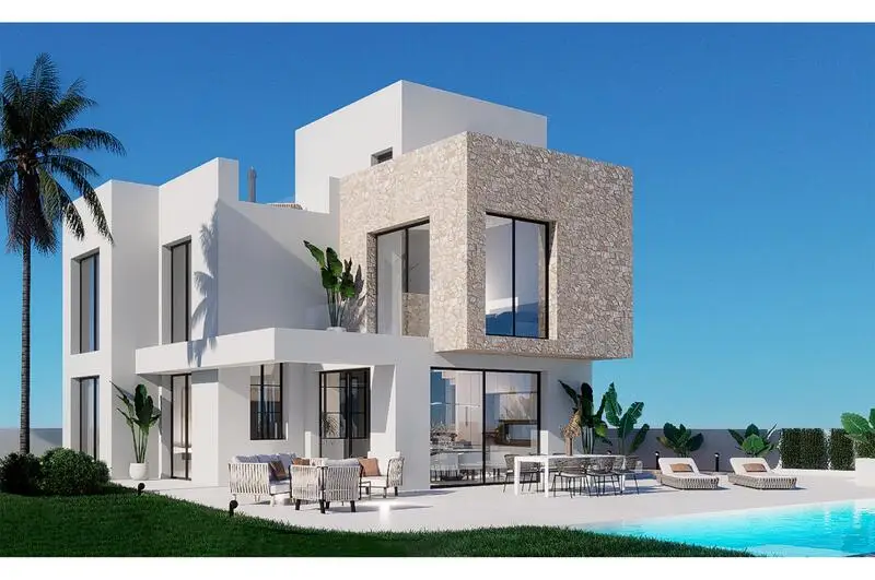 Villa de Lujo 3 Dormitorios Finestrat Vistas al Mar