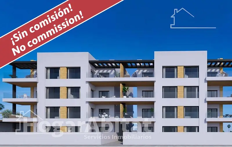 Pisos en Nueva Torrevieja con Piscina y Terraza