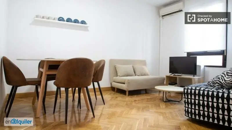 Apartamento 2 Dormitorios Valdeacederas Amueblado Gastos Incluidos