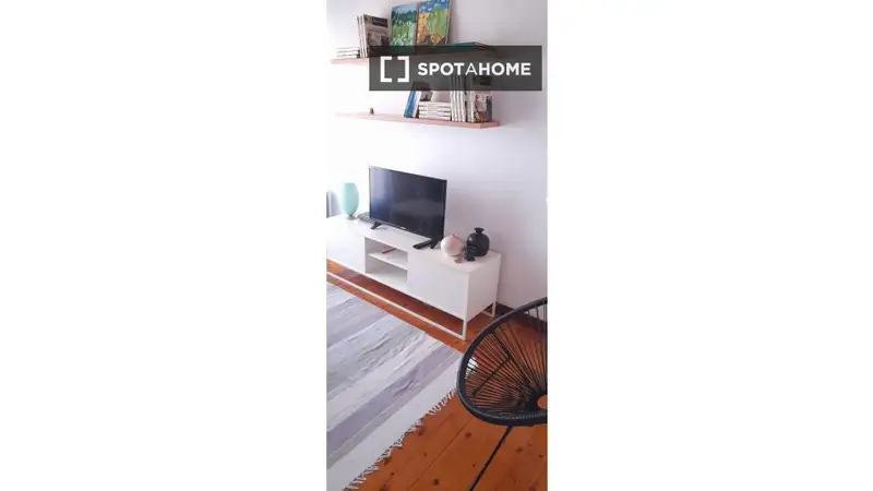 Piso 2 Dormitorios Alquiler Santander Amueblado Cocina Balcón