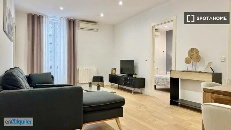 Piso 2 habitaciones Goya gastos incluidos amueblado
