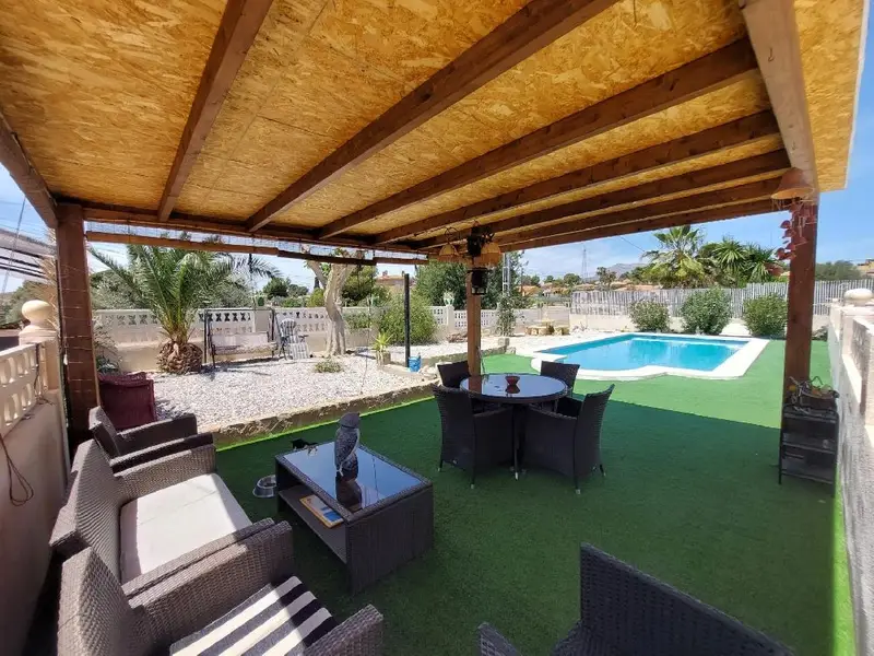 Chalet 6 habitaciones Busot Piscina Barbacoa Terraza