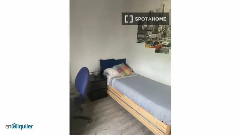 Habitacion Amueblada en Piso Compartido en Bengoetxe Bilbao Todos Gastos Incluidos