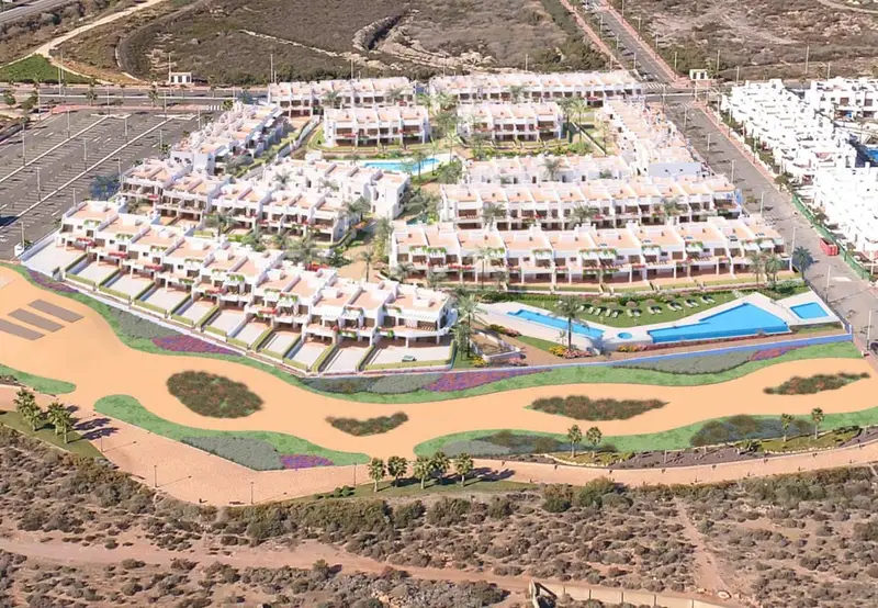 Bungalow en Mar de Pulpí Primera Línea de Playa