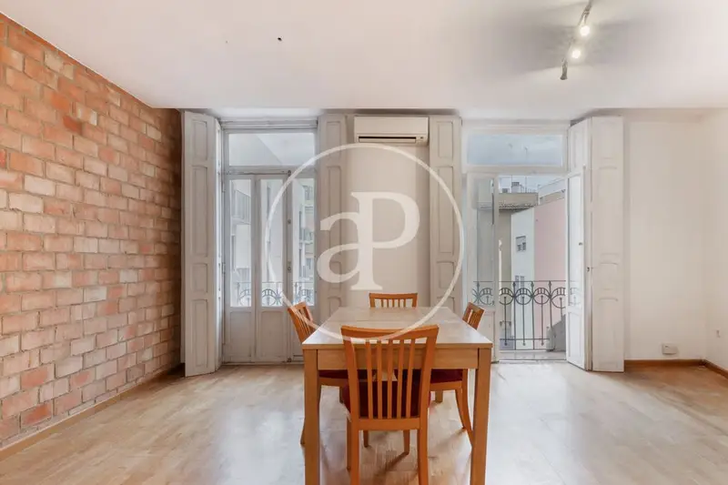 Piso en alquiler con terraza en El Carmen Valencia