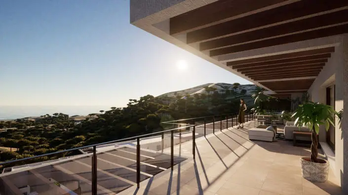 Apartamento 2 Dormitorios en Venta  Terraza Vistas al Mar Piscina