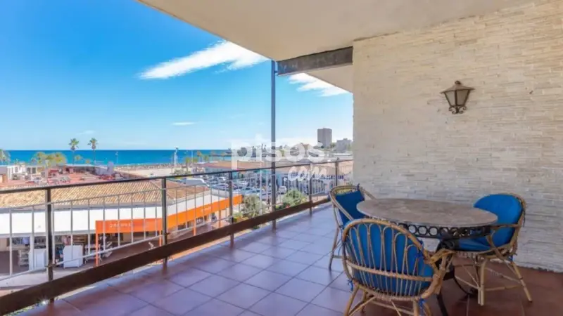 Apartamento en 1ª línea de Playa del Arenal Jávea con Vistas al Mar