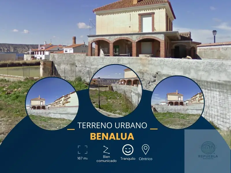 Solar en Venta Benalua Granada 167m2