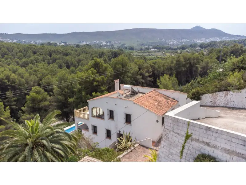Villa en Jávea con Vistas al Mar y Jardin - Ref P1008