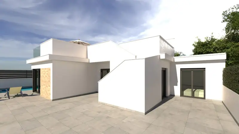 Chalet en venta Los Alcázares centro, piscina privada