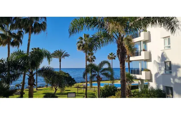 Alquiler Apartamento 2 Dormitorios Mijas Costa 81m2 Piscina Vistas Mar