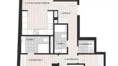 Planta Baja Obra Nueva Xativa 3 Dormitorios Terraza