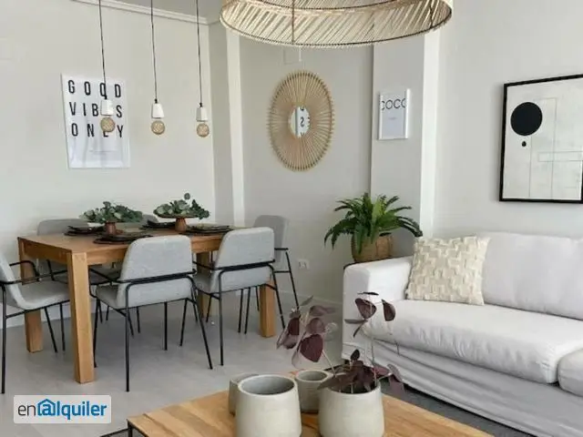 Alquiler piso amueblado garaje Jesús 150m2 Reformado