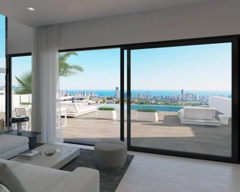 Villa de Lujo en Finestrat con Vistas al Mar