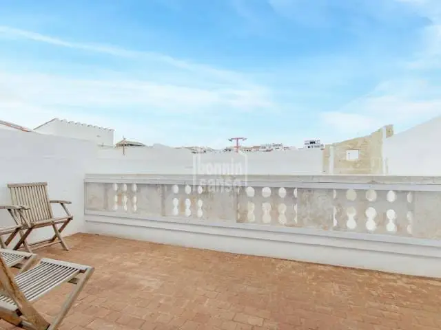 Atico en venta Mahon Menorca reformado con encanto historico