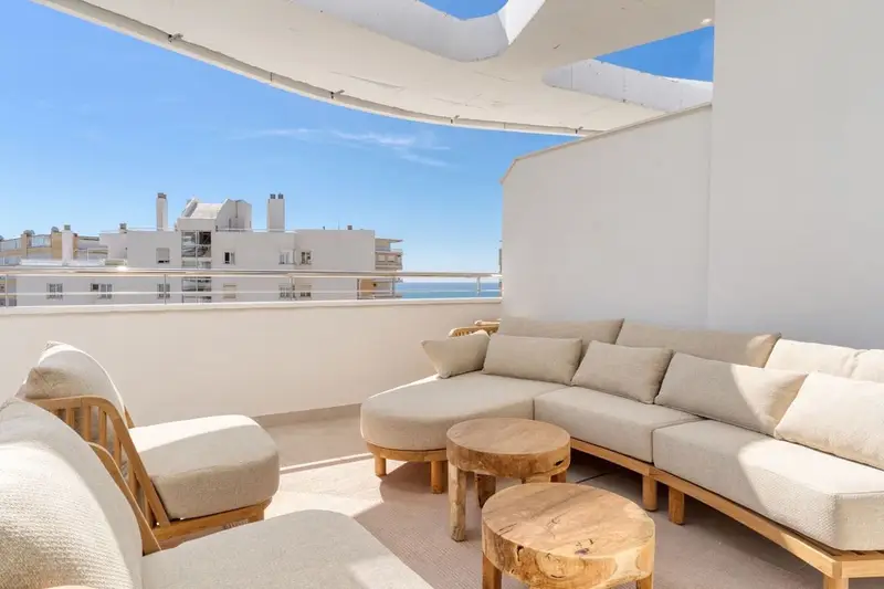 Atico de Lujo en Torremolinos con Vistas al Mar
