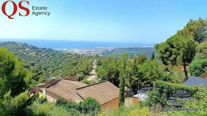 Parcela en Venta Santa Susanna Vistas al Mar y Montaña