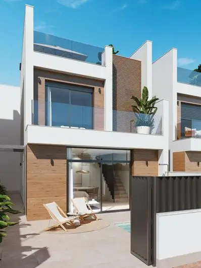 Villa en Venta San Pedro del Pinatar 3 Dormitorios Piscina Privada