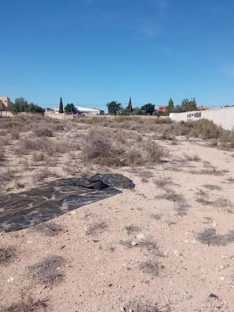 Venta Terreno 2500m2 Mutxamel Valle del Sol