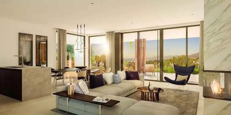 Apartamentos de Lujo en Marbella con Vistas al Mar y Primera Linea de Golf