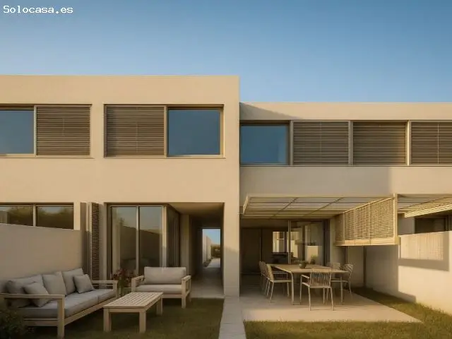 Chalet Adosado Obra Nueva La Granada 4 habitaciones Jardin Garaje