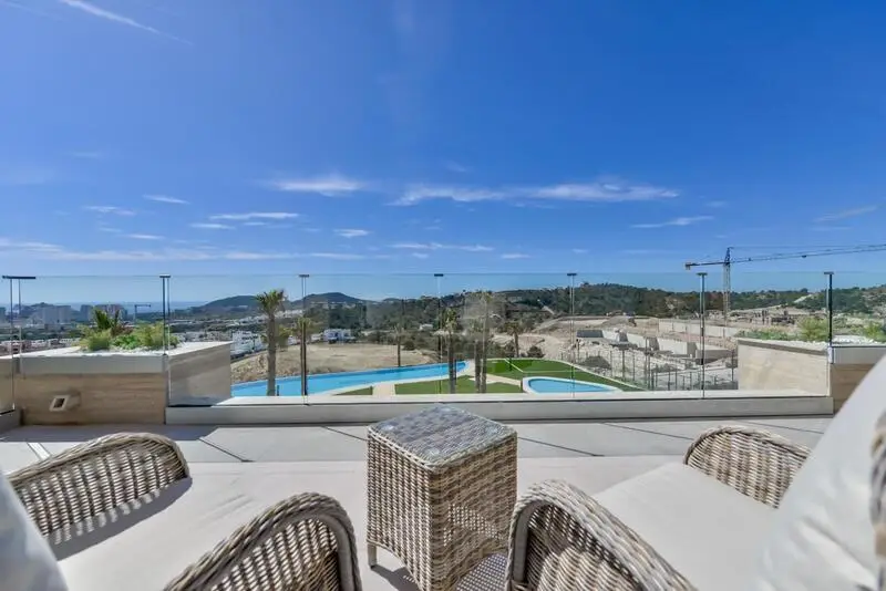 Apartamento en Venta Finestrat 3 Dormitorios Lujo Vistas al Mar