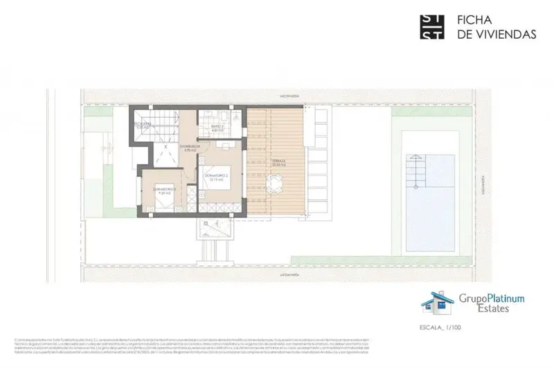 Chalet en Venta San Juan de los Terreros 3 Dormitorios Piscina Privada
