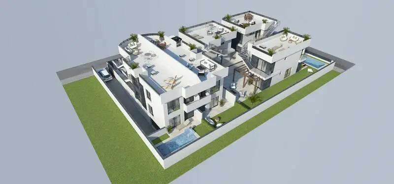 Villa 3 Dormitorios Los Alcazares Murcia