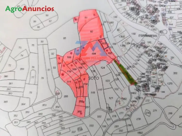 Venta  de Fincas rústicas y una edificable en Asturias