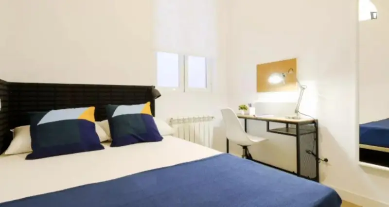 Habitacion Doble cerca Alonso Martinez y Recoletos Madrid