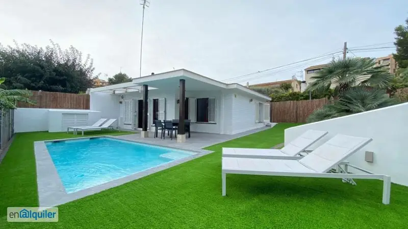 Alquiler Casa Amueblada Vallpineda Sitges