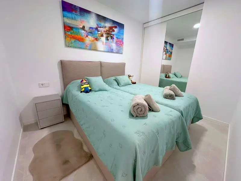 Apartamento en Finestrat 2 habitaciones 99m2 con piscina y gimnasio