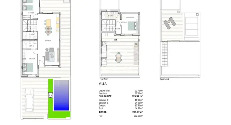 Chalet en Venta Roda Golf Murcia 3 Dormitorios Piscina Privada