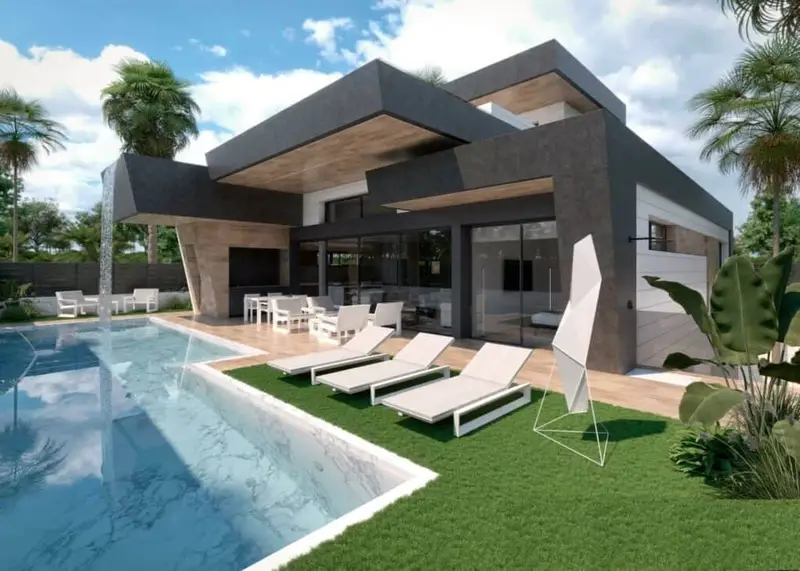 Villa de Lujo en Venta en Murcia 3 Dormitorios 2 Piscinas