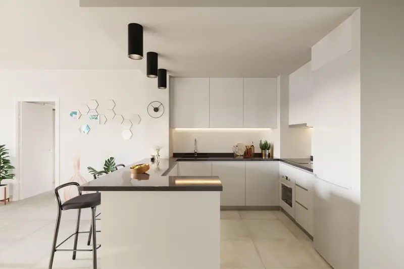Atico en venta en Las Lagunas de Mijas 2 dormitorios terraza y solarium