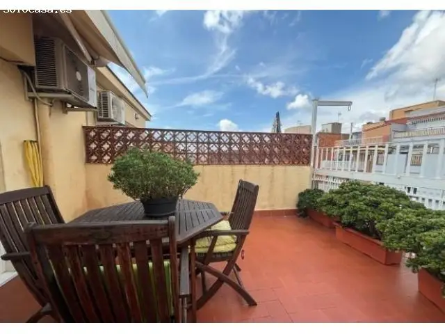 Atico con Terrazas y Vistas al Mar en Barcelona