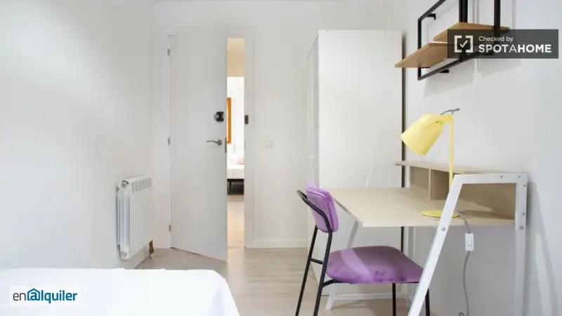 Alquiler Habitacion Palomeras 80m2 Amueblado