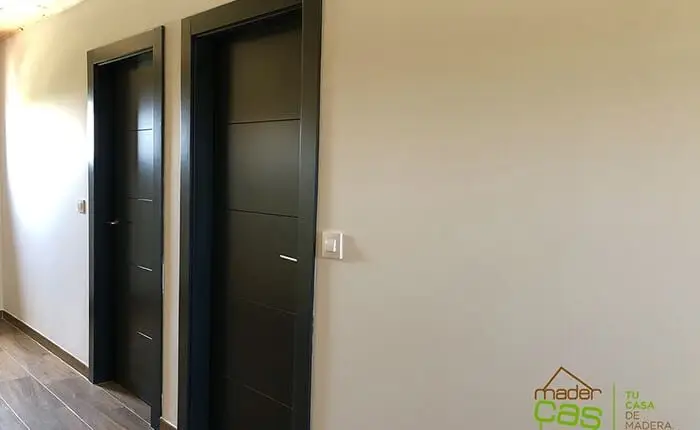 Casa de Madera 88m2 Dos Dormitorios Acabados de Lujo