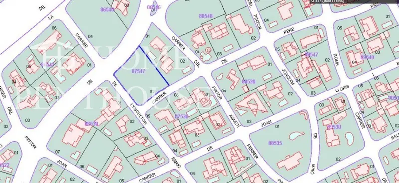 Parcela en Venta Terramar Sitges 2338m2