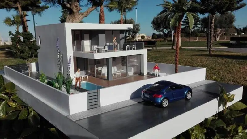 Villa de Lujo en San Javier Murcia con Piscina Privada