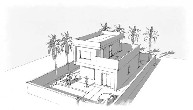 Villa en Rojales 3 Dormitorios 2 Baños Nueva Construccion