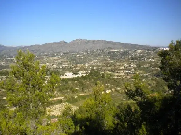 Terreno en Venta Benissa 14000m2 Vistas al Mar Finca Piscina Privada