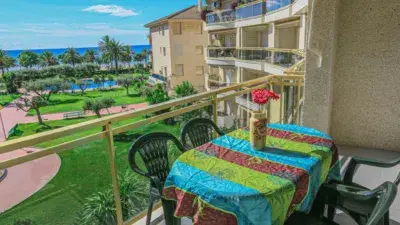 Apartamento Cambrils Primera Linea Playa Piscina Familiar