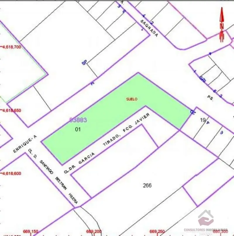 Venta Terreno Sagrada Monzalbarba Zaragoza