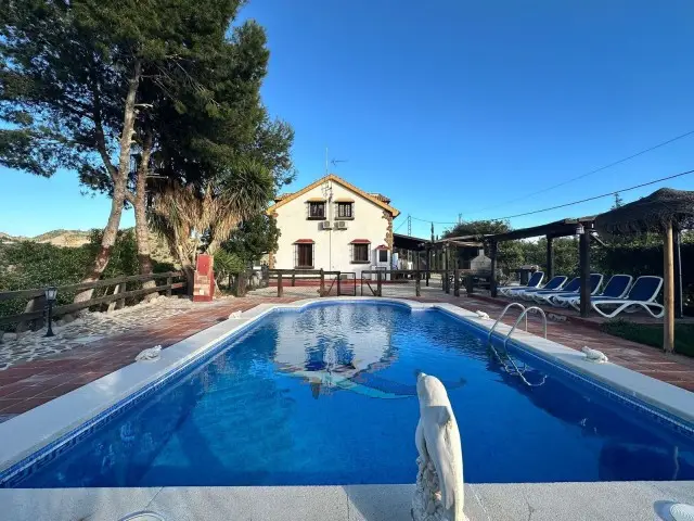 Casa Rural 5 Dormitorios Almogía Málaga Piscina Privada