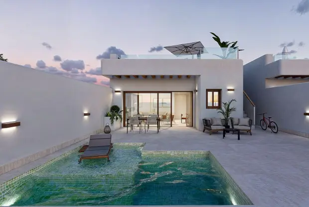 Villa de Lujo en Venta Torre Pacheco 2 Dormitorios Piscina Privada
