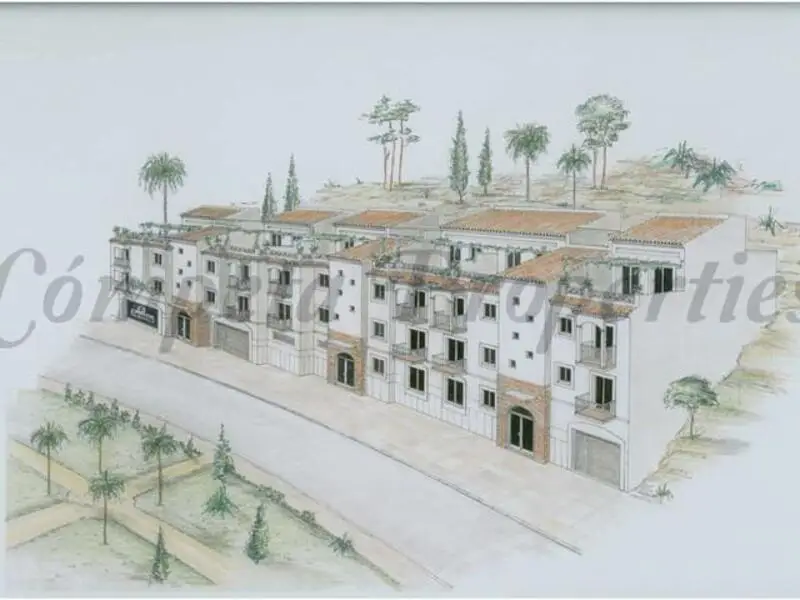 Parcela Urbana en Cómpeta con Proyecto para 15 Apartamentos