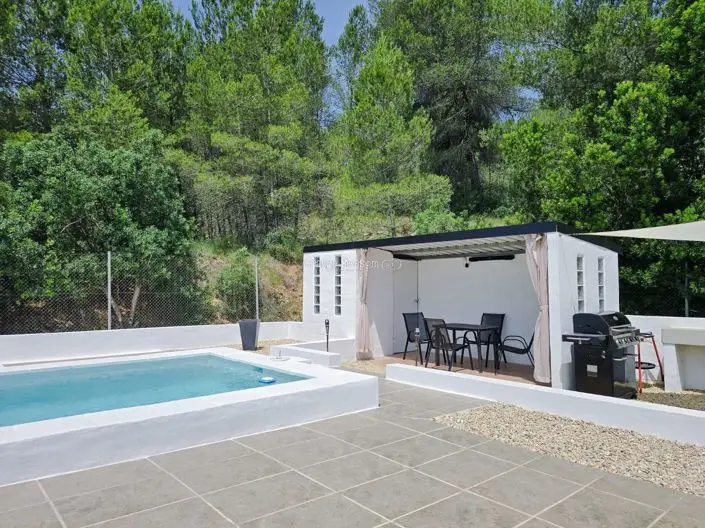 Villa 3 Dormitorios Beniganim Piscina Jardin Sistema Solar